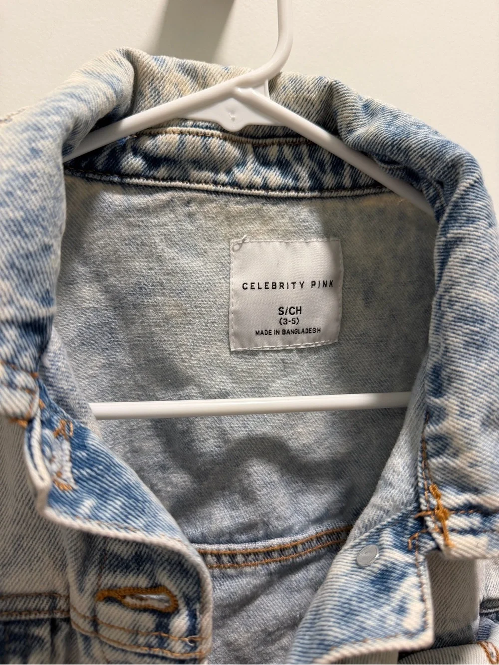 Celebrity Pink cropped denim